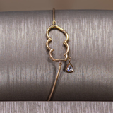 Diamond cloud bracelet