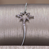 Diamond star bracelet